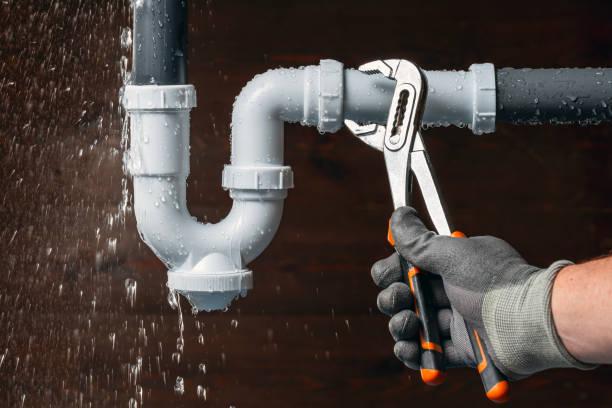 Professional Leak Detection technician working in Marshville, NC